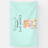 Welcome sign "Sweet Lion" Baby Shower Banner (Vertikal)