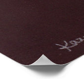 Welcome Sock Monkey Poster (Ecke)