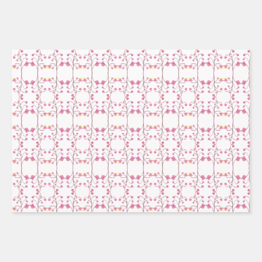 Welcome Spring Florals Geschenkpapier Set (Vorderseite 2)