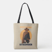 Welcome Stranger - Cowboy Tasche (Rückseite)