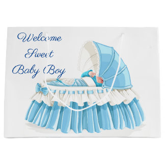 Welcome Sweet Baby Boy Große Geschenktüte