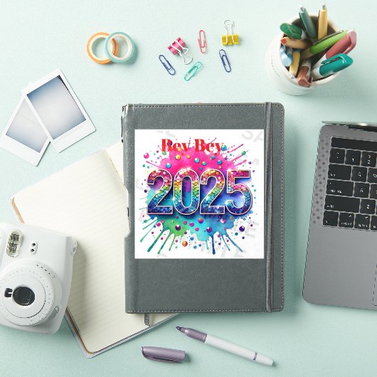 Welcome the New Year Sticker Design (iPad Hülle)