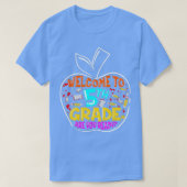 Welcome to 5th Grade Back To School Teacher and St T-Shirt (Design vorne)