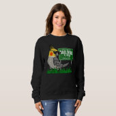 Welcome To Bad Bird City I Cockatiel Sweatshirt (Vorne ganz)