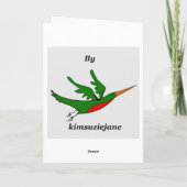 "Welcome to club", neues Baby, lustig Karte (Rückseite)