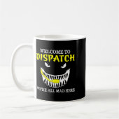 Welcome To Dispatch Funny 911 Dispatch Halloween S Kaffeetasse (Links)