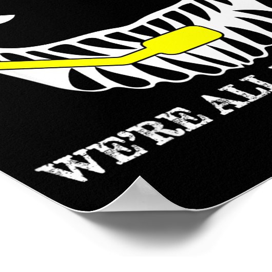 Welcome To Dispatch Funny 911 Dispatch Halloween S Poster (Ecke)