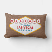 Welcome to Fabulous Las Vegas Nevada Trendy Memory Lendenkissen (Vorderseite)