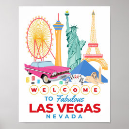 Welcome to Fabulous Las Vegas Poster