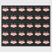 Welcome To Fabulous Las Vegas - Vegas Trip Geschenkpapier (Flach)