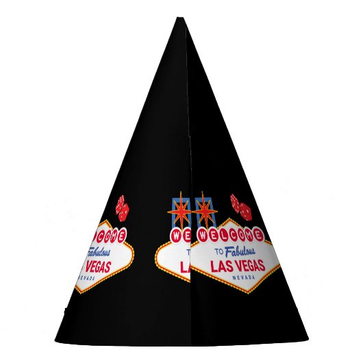 Welcome To Fabulous Las Vegas - Vegas Trip Partyhütchen (Rückseite)