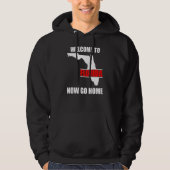 Welcome to Florida Now Go Home   Floridian Hoodie (Vorderseite)