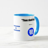 Welcome to Israel Mug Tasse (VorderseiteRechts)
