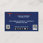 Welcome to JML Communications Visitenkarte (Vorderseite)