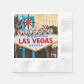 Welcome to Las Vegas Paper Napkins Serviette (Vorderseite)