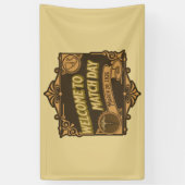 Welcome to Match Day 2026 Celebration Party Banner (Vertikal)