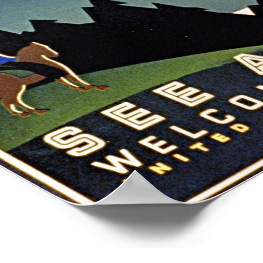 Welcome to Montana, Poster (Ecke)