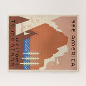 Welcome to Montana Puzzle (Horizontal)