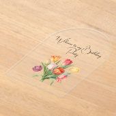 Welcome to my Birthday Party (2) Acryleinladungen (Ablage )