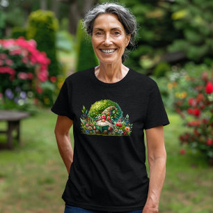 "Welcome to My Reading Garden" Gnome T-Shirt