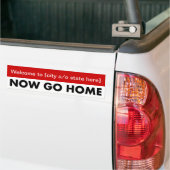 welcome-to-now-go-Zuhause-Template-01 Autoaufkleber (Auf Lkw)