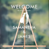 Welcome to Our Forever – Minimal Design Acrylschild (Neutral)