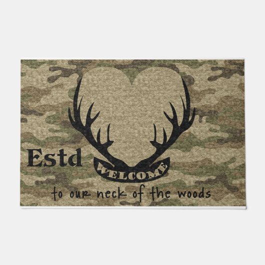 Welcome To Our Neck Of The Woods Fußmatte (Vorderseite)