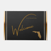 Welcome to our retirement home Florida state map  Fußmatte (Vorderseite)