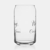 Welcome to Our Wedding  Add Name  Dosenglas (Links)