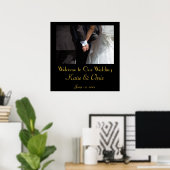 Welcome to our wedding poster (Heimbüro)