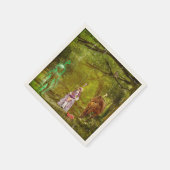 Welcome to Planet Earth Serviette (Ecke)