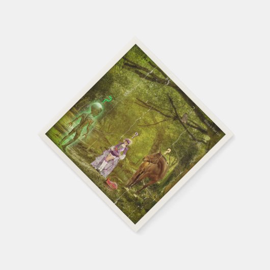 Welcome to Planet Earth Serviette (Ecke)