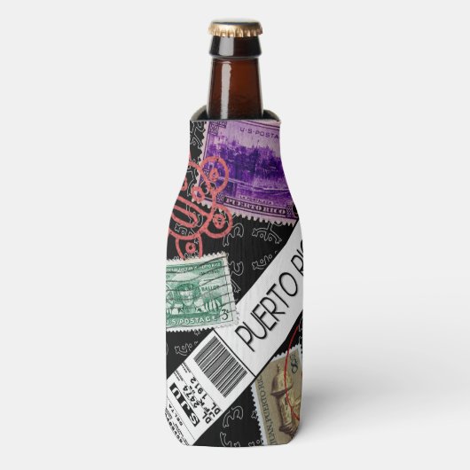Welcome to Puerto Rico Flaschenkühler (Flaschenvorderseite)