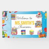 Welcome to the Classroom Back to School Banner (Horizontal)