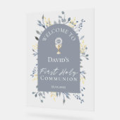 welcome to the First Communion Acrylic Sign Acrylschild (Winkel)