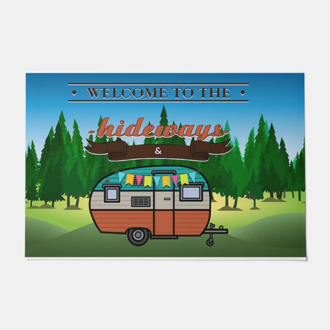 Welcome To The Hideway Fußmatte (Vorderseite)