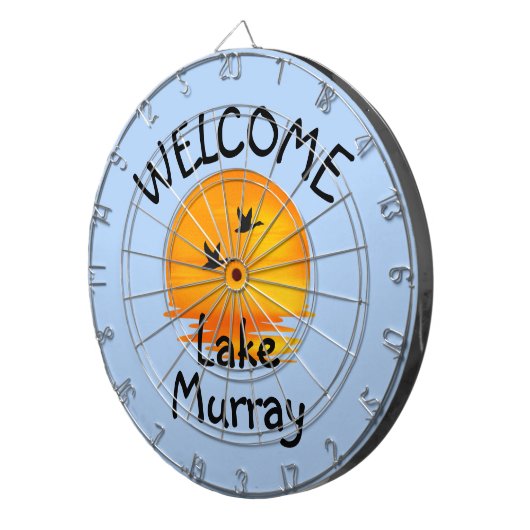 Welcome to the Lake Dartscheibe (Vorderseite rechts)