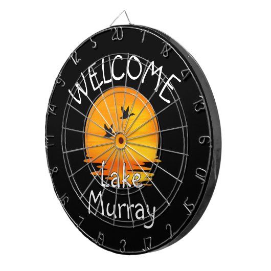 Welcome to the Lake Dartscheibe (Vorderseite rechts)