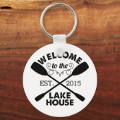 Welcome to the Lake House Schlüsselanhänger (Vorderseite)
