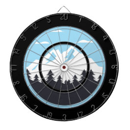 Welcome to the Mountains Dartscheibe