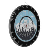 Welcome to the Mountains Dartscheibe (Vorderseite Links)