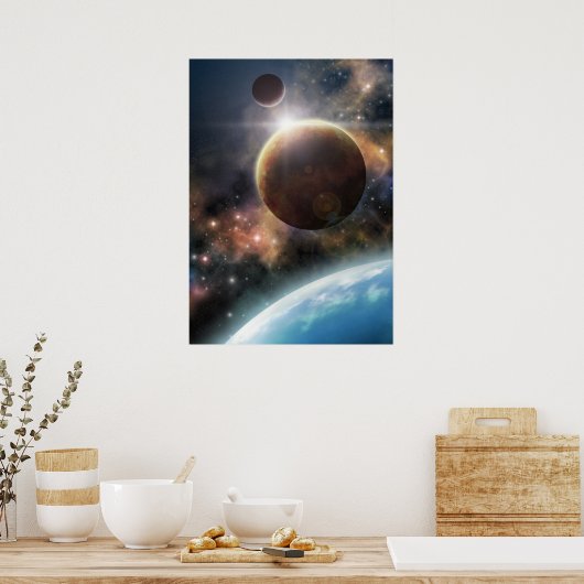 Welcome to the Space Poster (Küche)