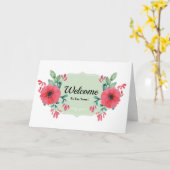 Welcome To The Team Card Karte (Gelbe Blume)