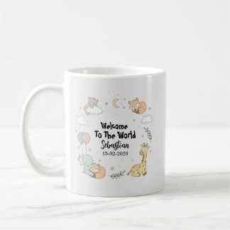 Welcome To The World Animals Coffee Mug Kaffeetasse