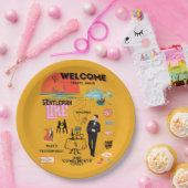 WELCOME TRAVEL AGAIN PAPPTELLER (Party)