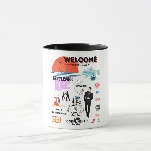 WELCOME TRAVEL AGAIN TASSE (Zentrum)