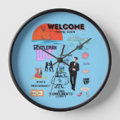 WELCOME TRAVEL AGAIN UHR (Vorderseite)