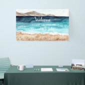 Welcome Wedding Beach Banner (Messeveranstaltung)