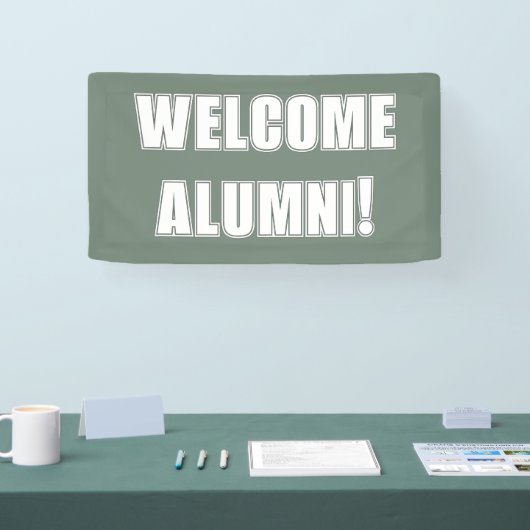Welcome Zuhause Alumni Banner (Messe)