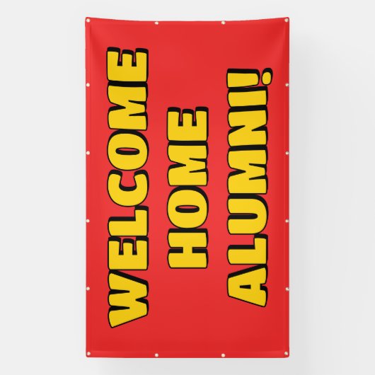 Welcome Zuhause Alumni Banner (Vertikal)